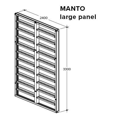 Deskowanie ścienne MANTO – płyta wielkowymiarowa 2.4 x 3.3 m